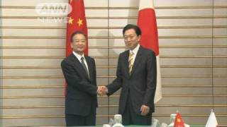 日中首脳会談　北朝鮮問題などで意見交換（10/05/31）