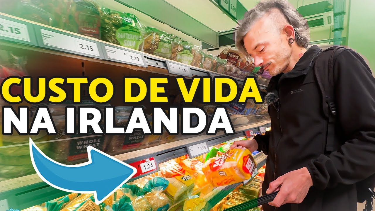 VIVO BEM COMO LAVADOR DE PRATOS: Meu Custo de Vida na Irlanda