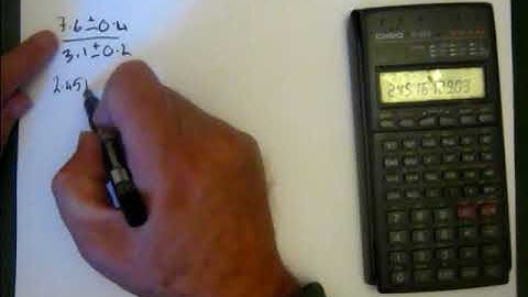 Errors   Multiplying and Dividing Measurements