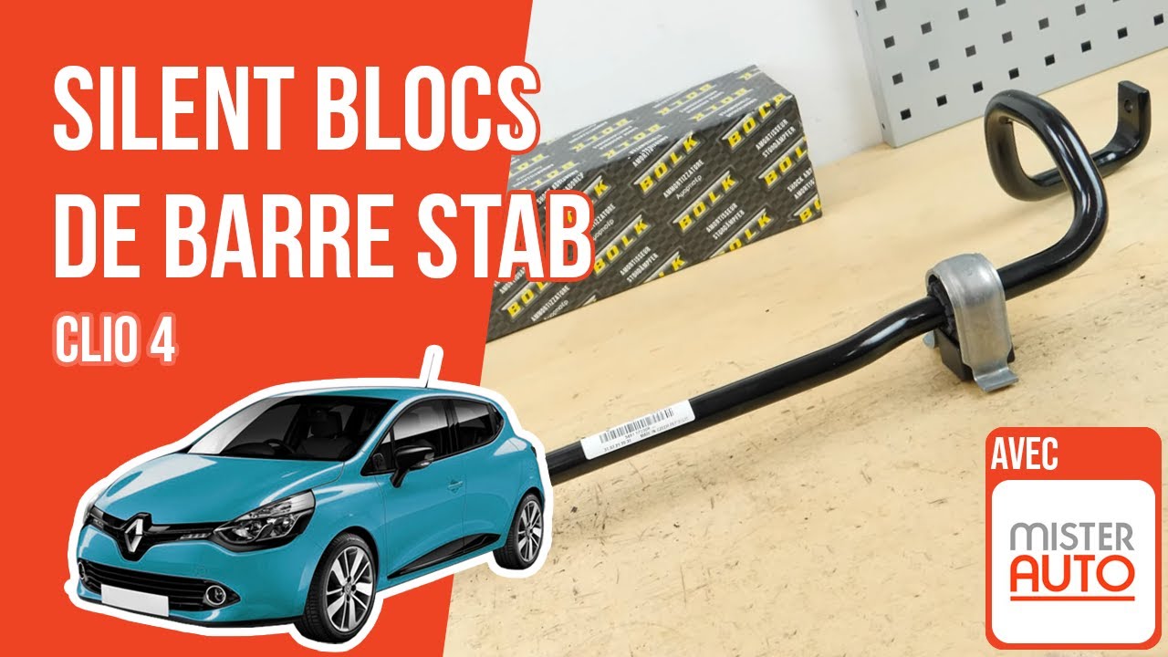 Des grincements sur Clio 4 ? Changez les silent blocs de barre stabilisatrice ! 🚗