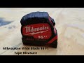 Milwaukee's 16 ft. Wide Blade Tape Measure Review