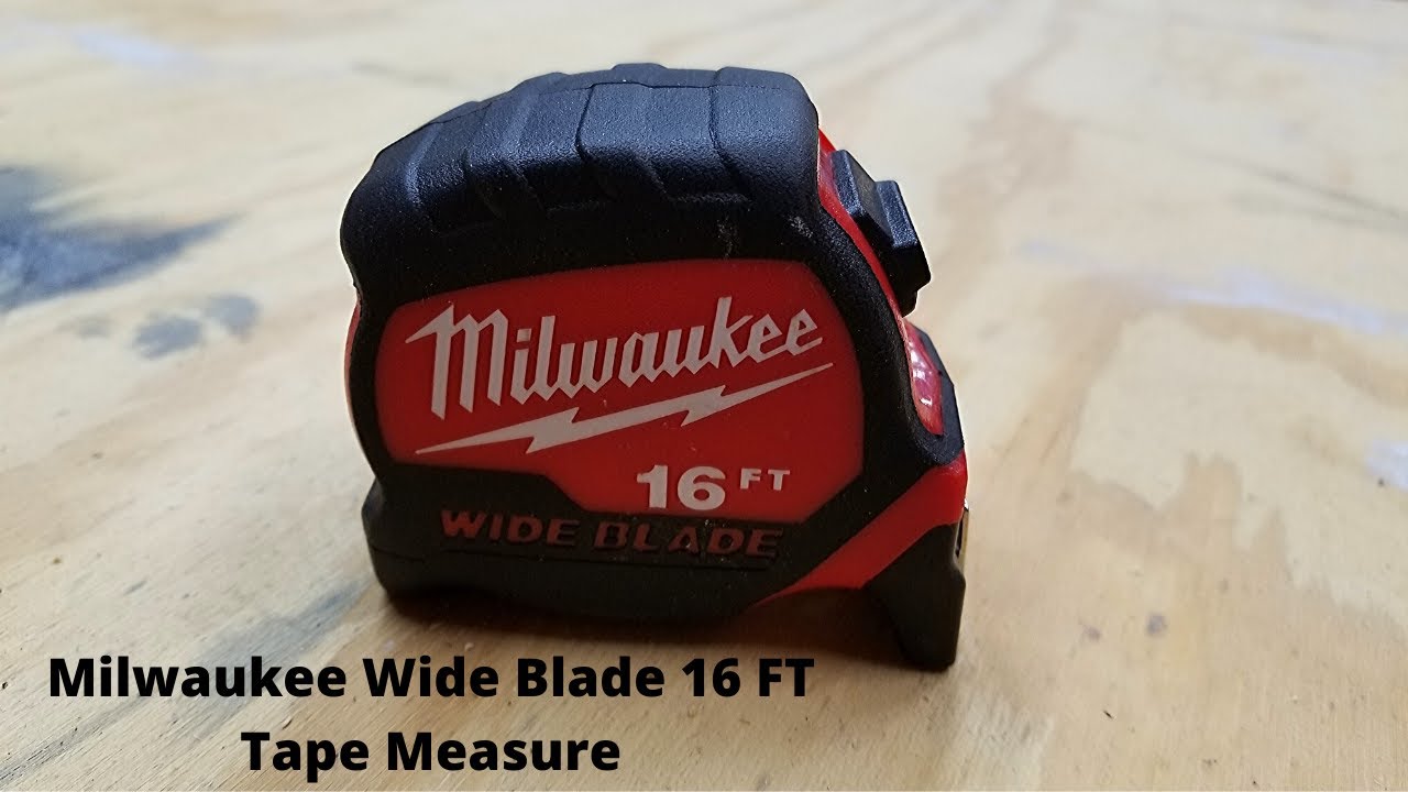 16' Compact Wide Blade Magnetic Tape Measure