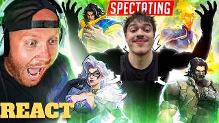 I WATCHED TIMTHETATMAN REACT TO MY HUMAN TORCH GAMEPLAY!