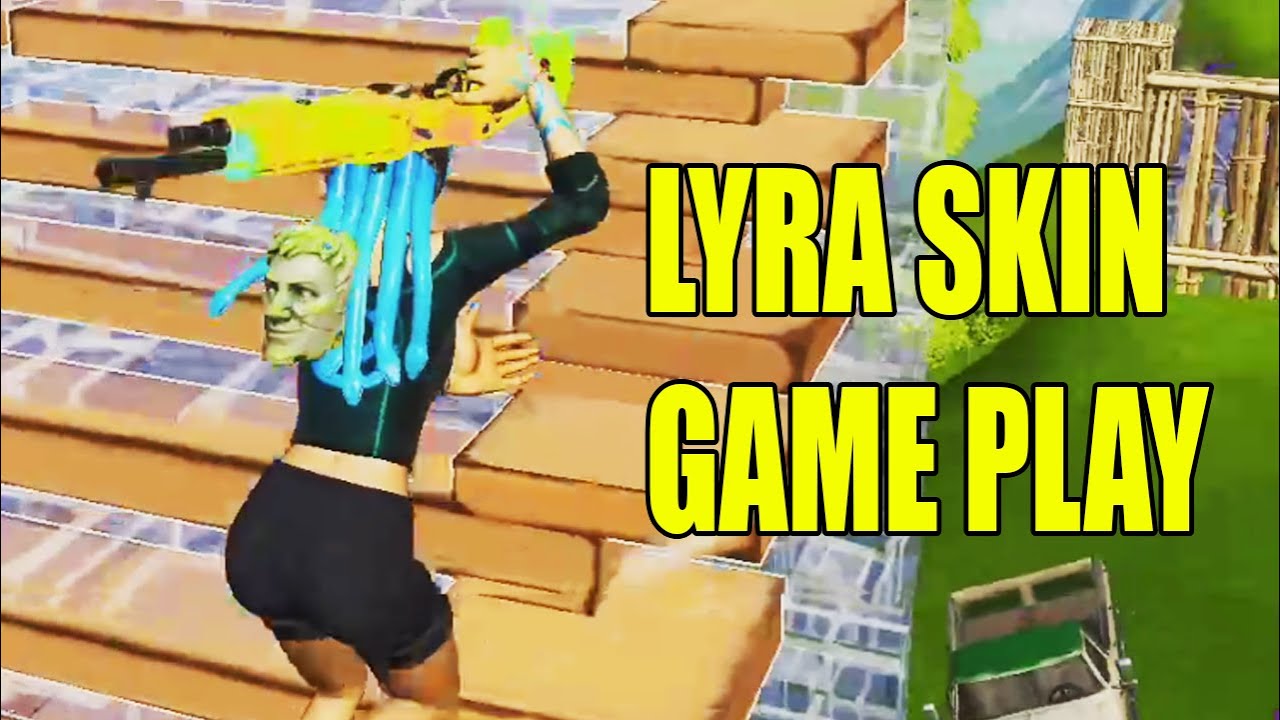 LYRA SKIN GAME PLAY in Fortnite Zone Wars