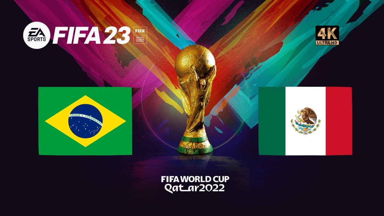 Itália x Brasil, FIFA 23 Gameplay Copa do Mundo Qatar 2022