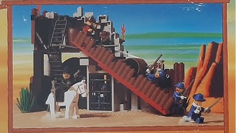 Lego 6769 - an instruction to build alternative model "C" from back wall of the set