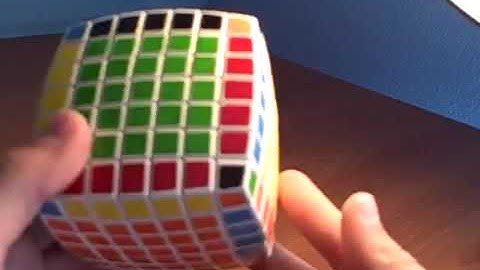 How to solve a V-CUBE 7x7x7 PART 7