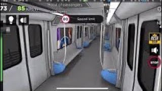 How does the metro work? The work of a metro driver. Driving simulator. screenshot 4