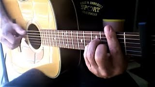 Dire Straits - Sultans of Swing - Acoustic Guitar - Cover - Fingerstyle chords
