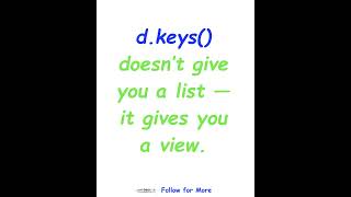 Python Beginner Mistake #77