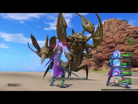 Dragon Quest XI: Ecos de un pasado perdido, analizamos lo nuevo de Square Enix Luchando en modo automatico   Dragon Quest XI
