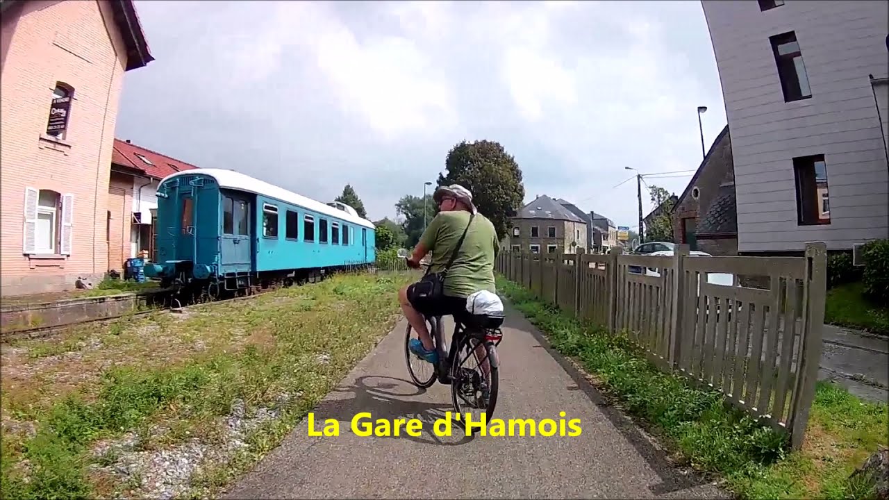 Balade vélo de Ciney à Havelange, ravel