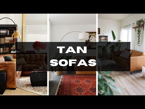 Video: How To Style A Room With A Tan Sofa | Home Decor Video | And Then There Was Style