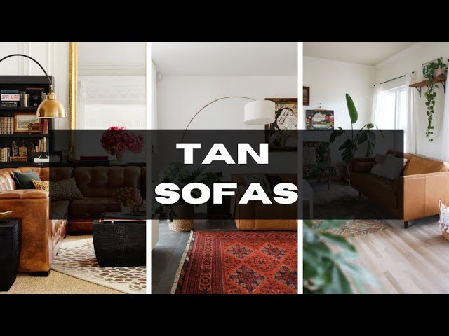 How To Style A Room With Tan Sofa