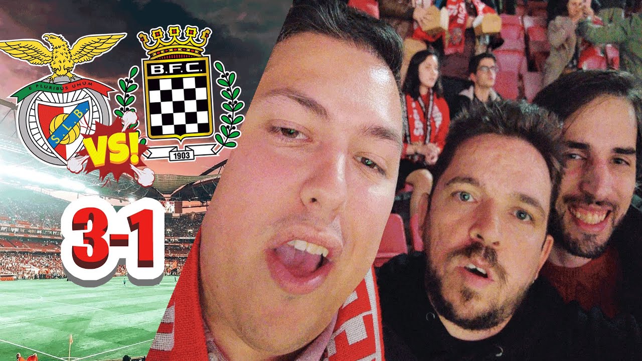 THIS IS HOW YOU WATCH A FOOTBALL GAME - Benfica 3-1 Boavista | Vlog