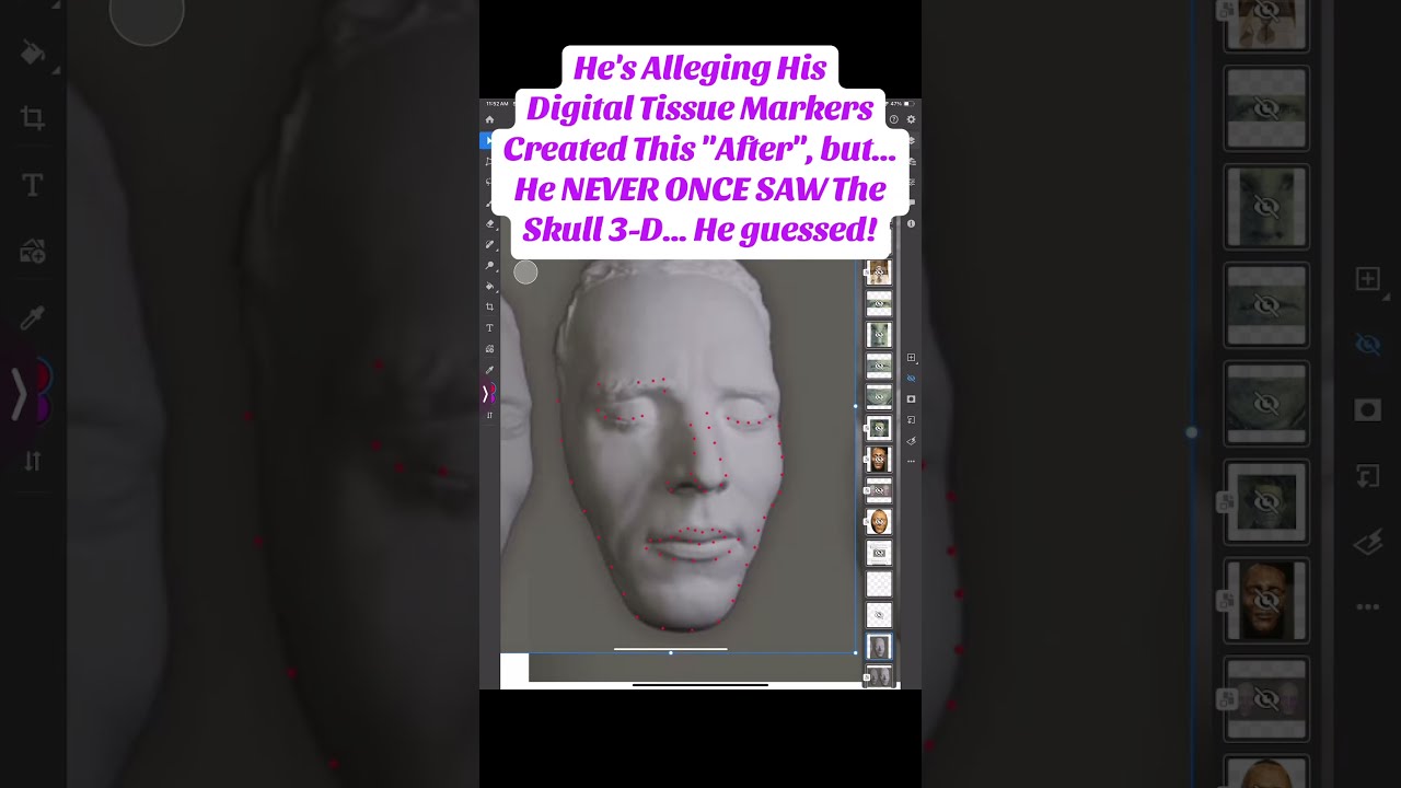 Altered Death Mask Of Joseph Smith PhotoAnthropometry Used Causing Errors In The 3 D Skull
