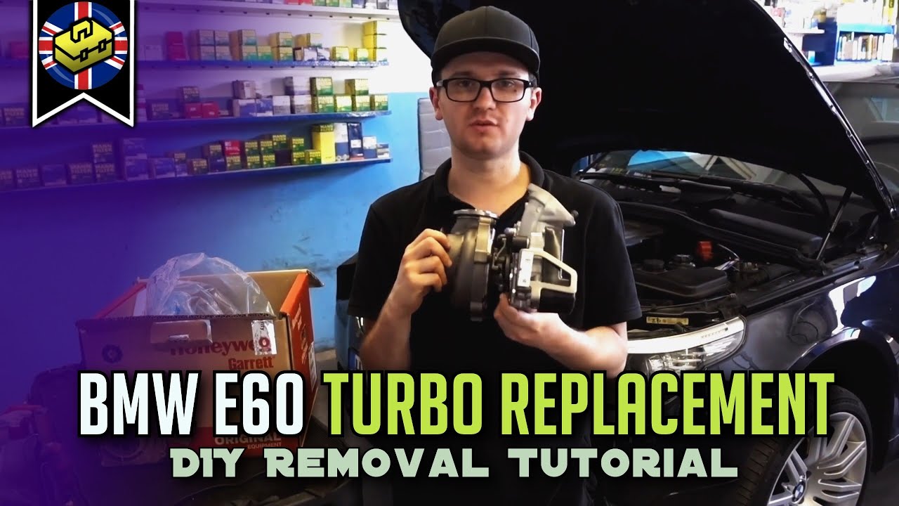 Замена турбокомпрессора на BMW E60 3.0L | Демонтаж турбокомпрессора двигателя M57 5 серии | Пошаг...