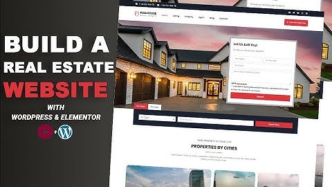 How to Build a Real Estate Website with WordPress & Elementor 2025 | Step-by-Step Tutorial