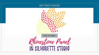 How to use the Rhinestone Panel in Silhouette Studio | Thankful shirt design
