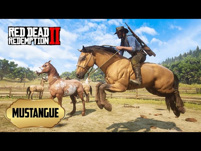 RED DEAD REDEMPTION 2 : DOMAMOS O MELHOR CAVALO DO JOGO! ( PS4 PRO