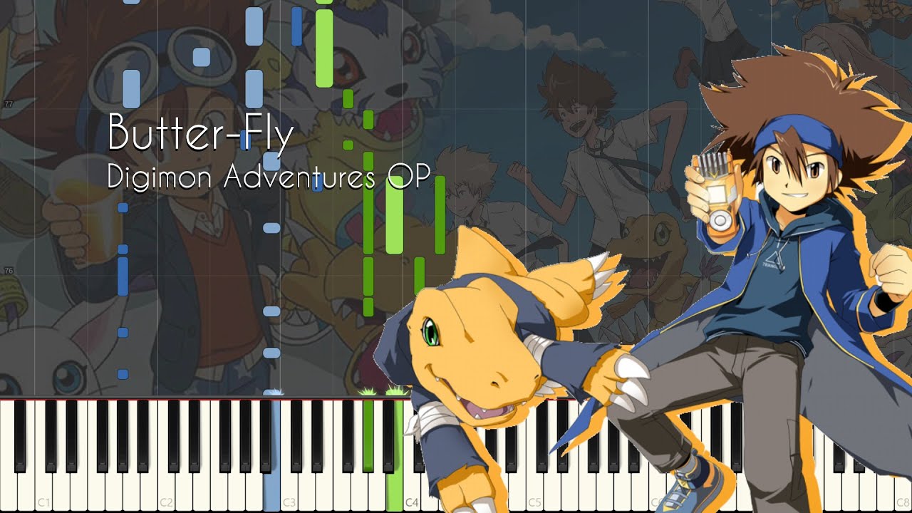 [Animenz Transcription + Sheets] Butter-Fly - Digimon Adventure OP