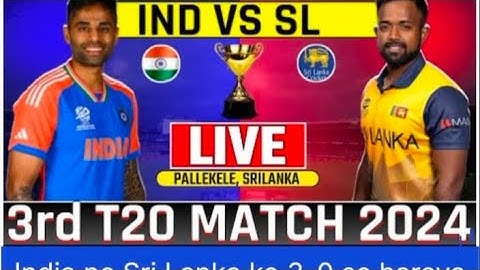 "India vs Sri Lanka 3rd Match Highlights | Thrilling Cricket Action | July 2024"