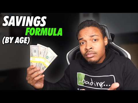 How much Money to have Saved by Age