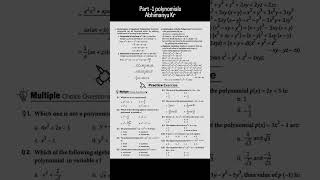 polynomials part-1 class 10th CBSE and JAC Board #ytshorts #jac #exam # cbse