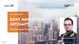 Beas Analytical Insights - Maintenance Dashboard