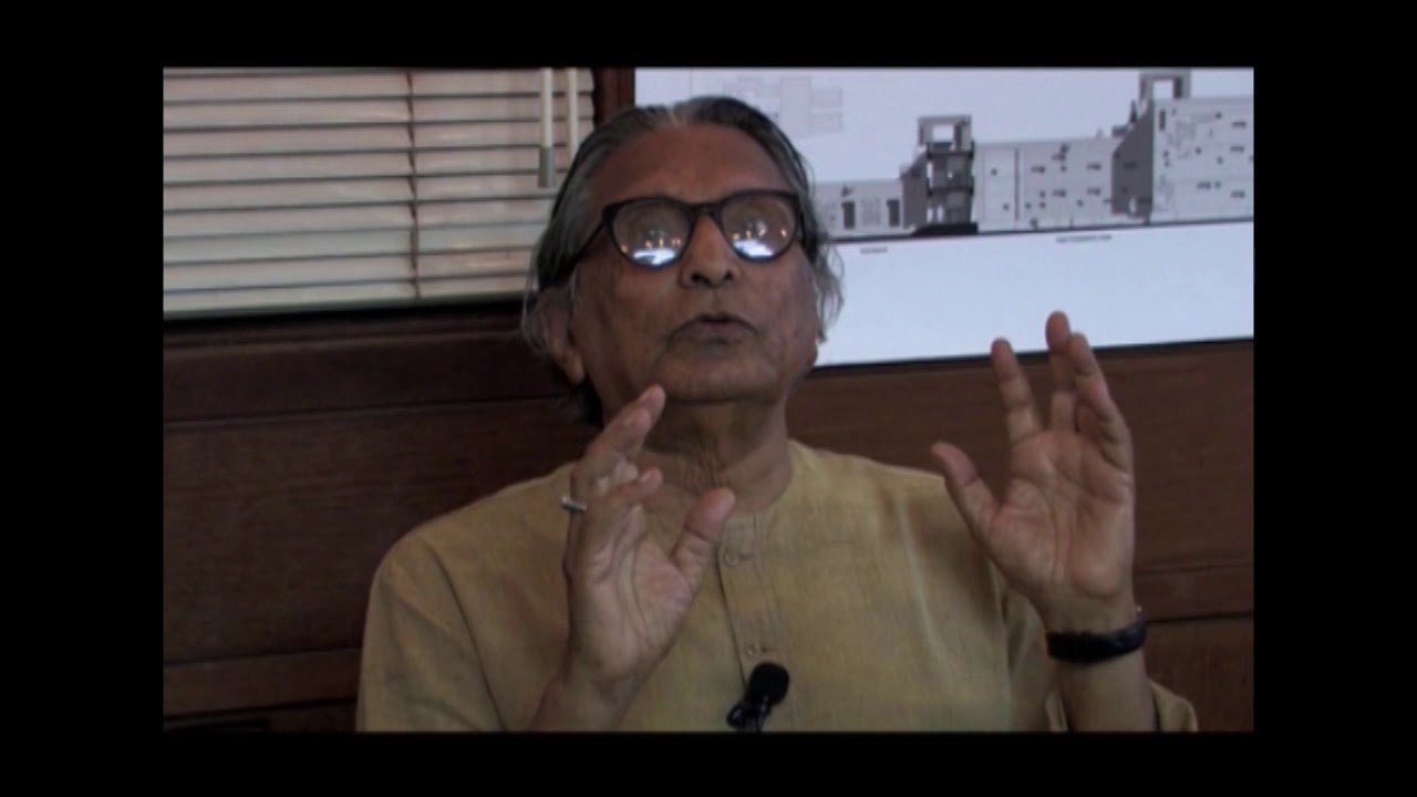 Architect B V Doshi on JD Centre of Art's Master plan