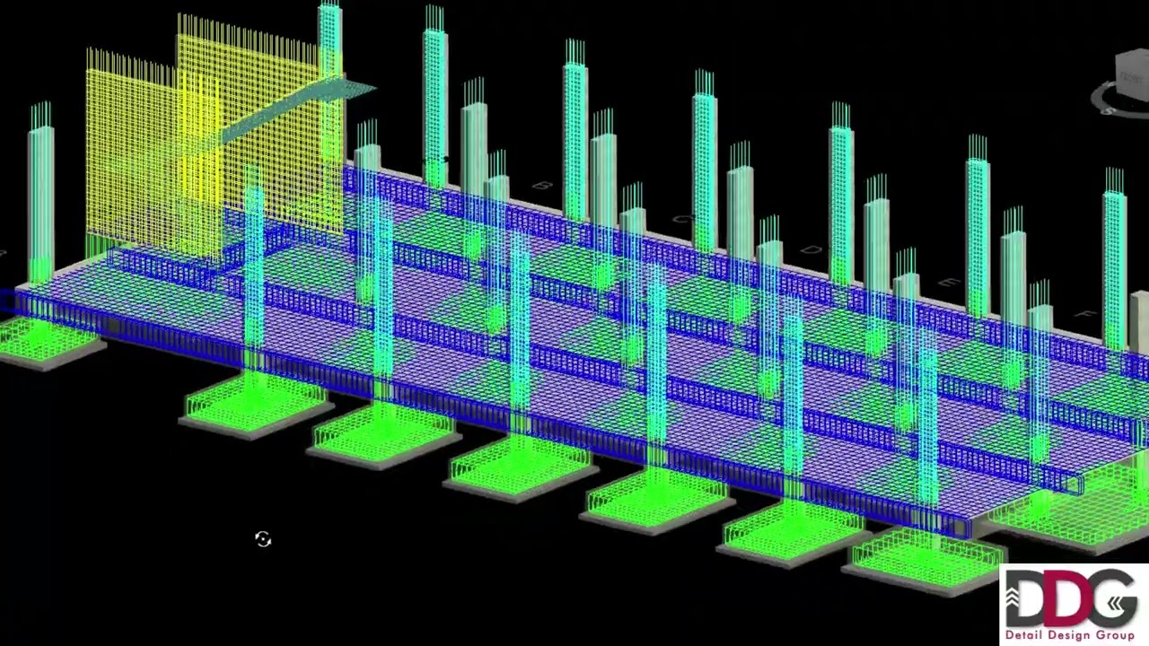Concrete & Rebar BIM Modeling, Clash Avoidance, Clash Coordination,  and Shop Drawings