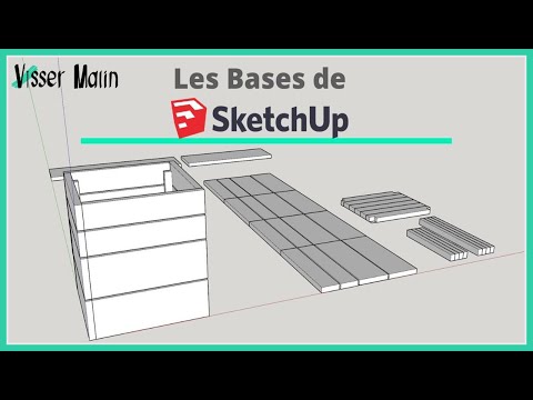 Atelier Sketchup : Prise en main et astuce pour gagner en efficacité