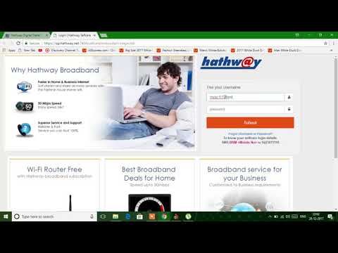 How to Pay Hathway Broadband Bill through Online