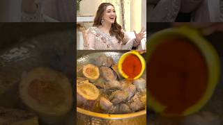 🤔🤤Momina Iqbal ka ghr special khana kiya banta ha|Nayhari banana ki recipe|#shorts #viral #recipe