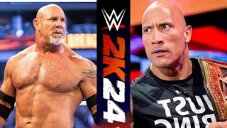 FULL MATCH - The Rock vs. Goldberg: Backlash 2003 wwe 2k24