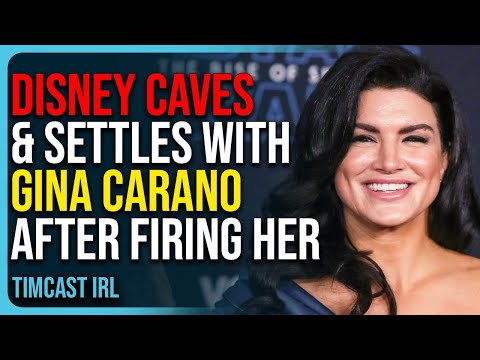 Disney Caves & Settles With Gina Carano After Firing Her, Woke Is Dead