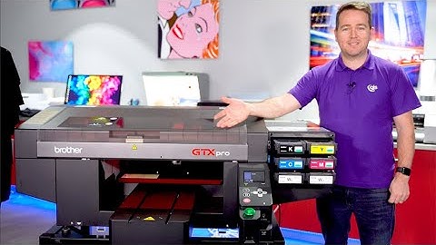 Brother GTXpro DTG printer - first look with the GJS team!