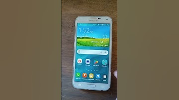 Samsung Galaxy S5 (AT&T) - Startup and shutdown (Android 6.0.1 Marshmallow)