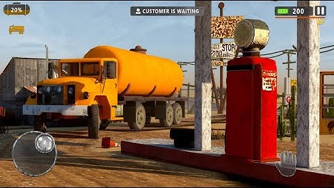 Gas Station Junkyard Simulatorc- Gameplay IOS & Android