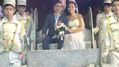 Tiết mục rước dâu nhà hàng nam bộ hoành tráng sang trọng