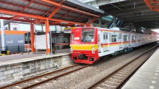 KRL TM 6001 BERANGKAT STASIUN BEKASI MENUJU STASIUN CIKARANG