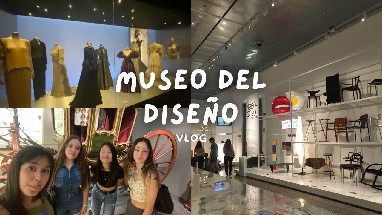 Visitamos el museo del diseño de Barcelona!