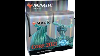 Core 2021 MTG Collector's Booster Box Opening - Underestimated Value!  - Giveaway Information!