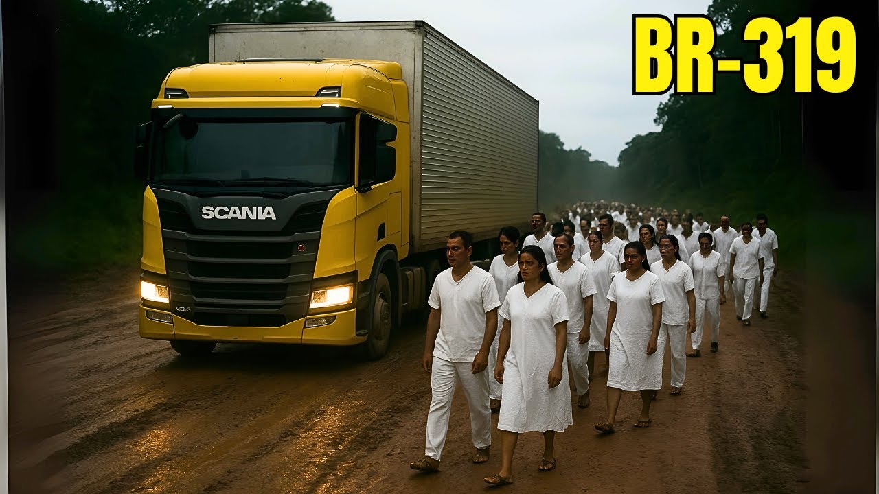 CAMINHONEIRO VIU PROCISSÃO DE PESSOAS DE BRANCO NA BR-319… NÃO ERAM HUMANOS!