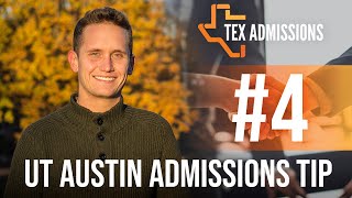 UTAustin Admissions Tip #4: How do recommendation letters work?