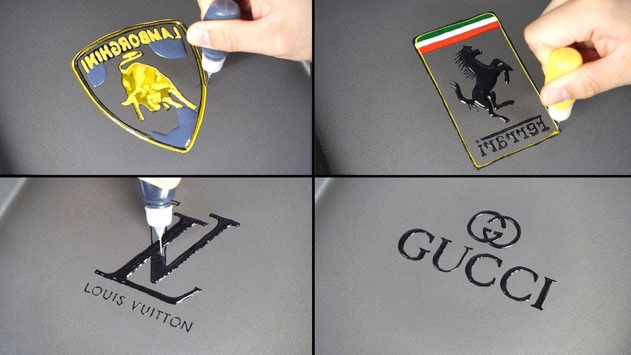 World&#39;s Most Expensive Pancake Art - LOUIS VUITTON, HERMES, GUCCI, CHANE, Lamborghini, Ferrari ...