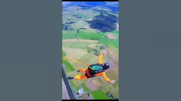 Static Line Parachute Jump #staticline #parachute #army #parachutejump