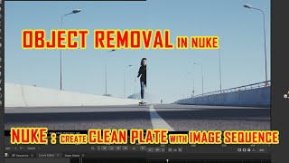 nuke tutorial in hindi|Object Removal in nuke | Object Removal | Nuke Cleanup using Clean Plate