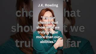J.K. Rowling Quote