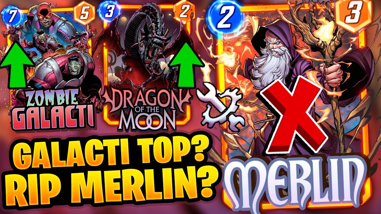 MERLIN NERFADO E DRAGÃO DA LUA BUFFADO | OTA